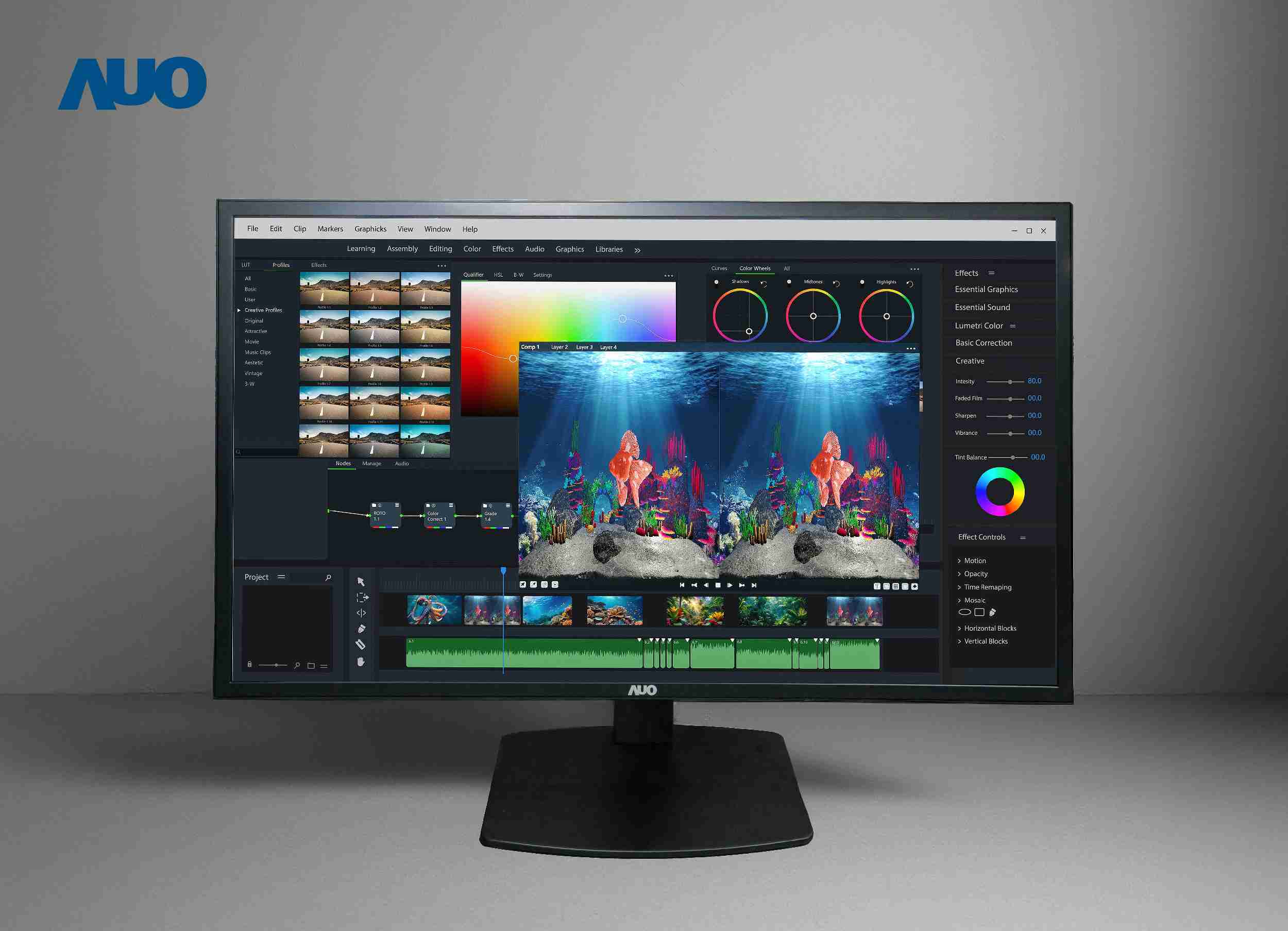 彩霸王开发32吋2D/3D专业桌上型显示器，，拥有8K4K超高分辨率，，，并以低串扰算法优化3D显示效果，，，搭载自动眼球追踪功能，，，，能实时调整3D图像，，，，进行实时2D与3D无缝共存窗口，，，提供图像设计工作者突破二维接口的崭新工作氛围与效率